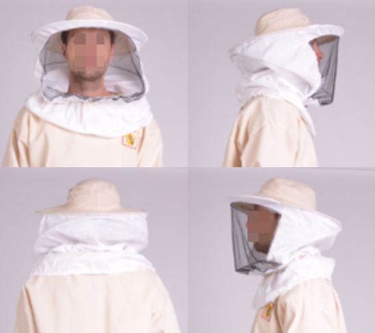 Маска пчеловодная с юбкой под одежду