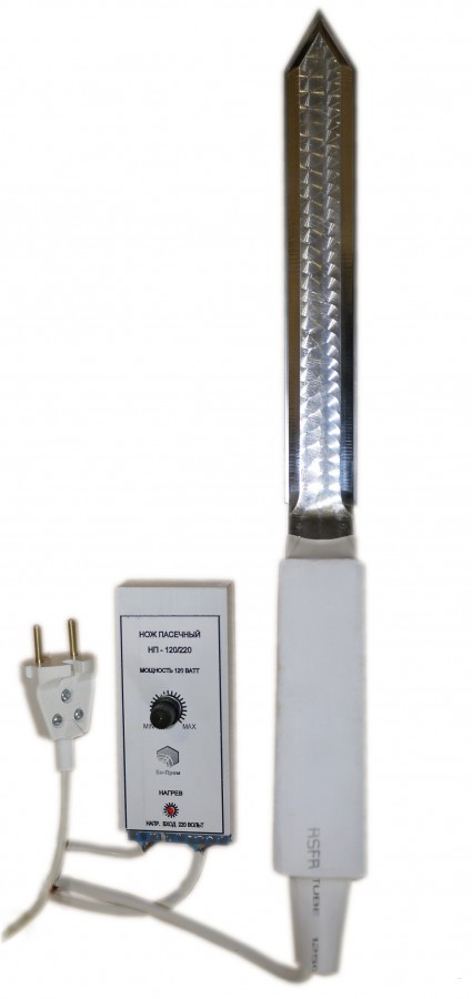 Нож электр. НП-120/220 (без паузы, от 220В) Нерж с регулятором
